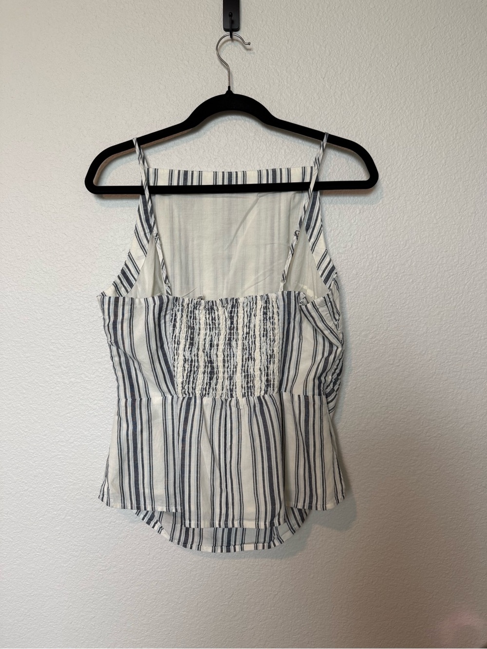 Madewell Ruched Square Neck Tank - Picture 2 of 9